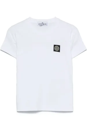 Stone Island Camiseta con parche del logo