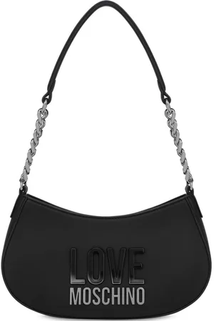 Moschino Bolso de hombro con letras del logo