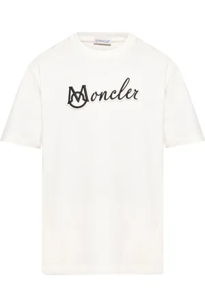Moncler Camiseta con logo bordado