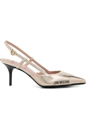 Moschino Zapatos con tacón de 65 mm y logo