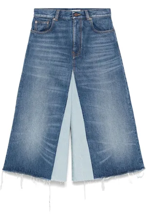 Chloé Pantalones vaqueros cortos con diseño patchwork