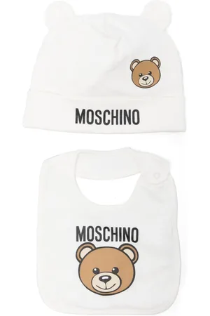 Moschino Gorro con logo estampado