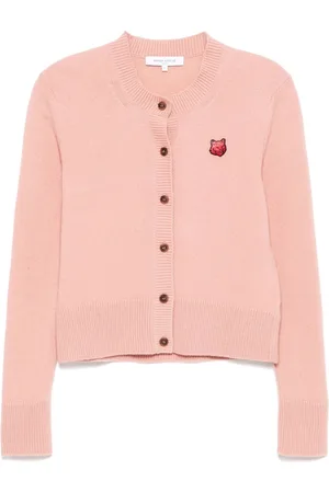 Maison Kitsuné Cárdigan con parche Bold Fox Head