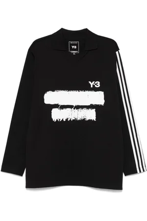 Y-3 Polo con logo gráfico