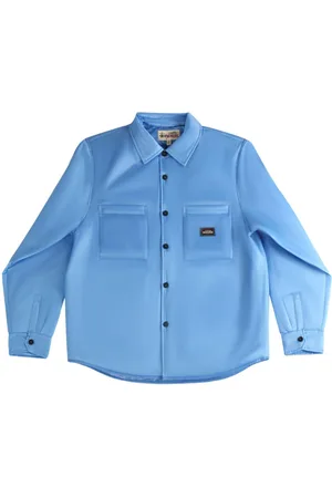 STUSSY Logo-patch shirt jacket