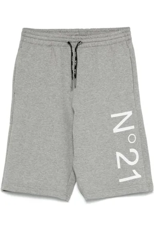 Nº21 Bermudas con logo estampado