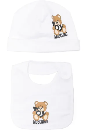 Moschino Gorro con motivo Teddy Bear