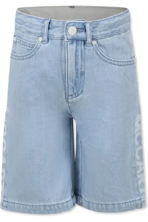 Stella McCartney Bermudas con logo estampado