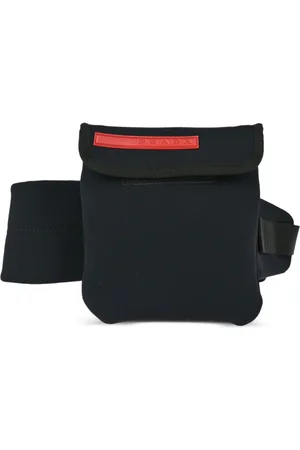 Prada Riñonera con aplique del logo 1990-2000