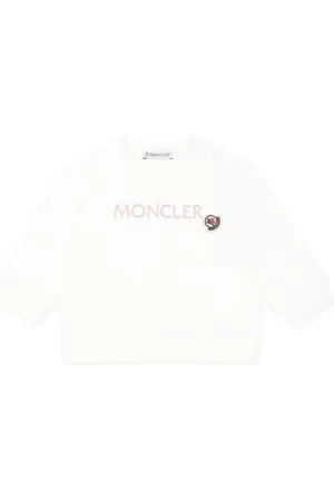 Moncler Camiseta con logo bordado