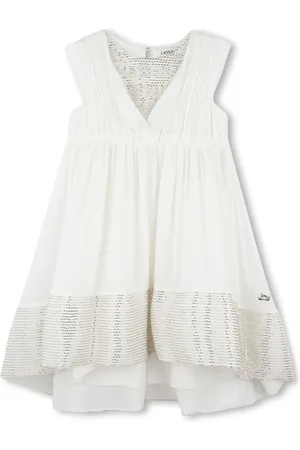 Lanvin Vestido con detalle de cuentas