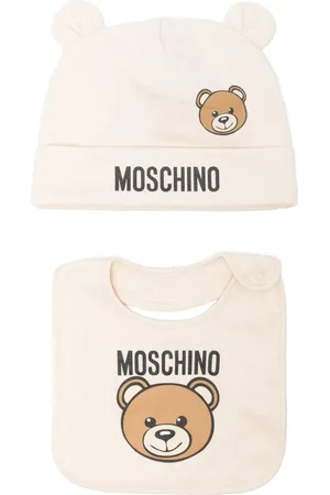 Moschino Gorro con logo estampado
