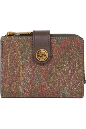 Etro Cartera con motivo de cachemira