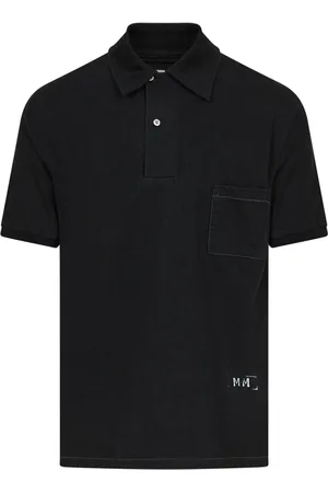Maison Margiela Polo con logo estampado