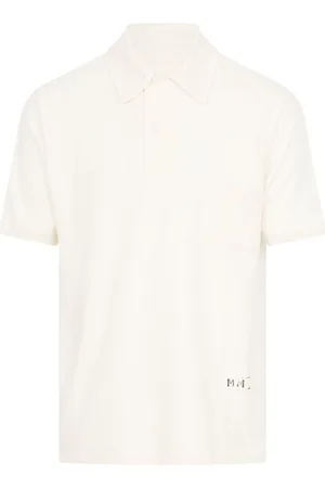 Maison Margiela Polo con logo estampado