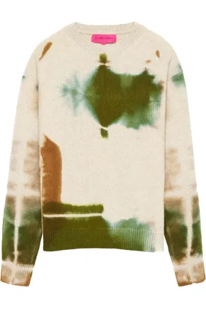 THE ELDER STATESMAN Jersey con motivo tie-dye