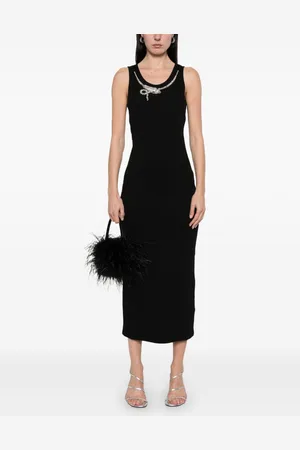 Givenchy Vestido midi con cristales
