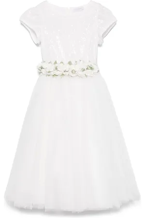 MONNALISA Vestido con diseño a paneles