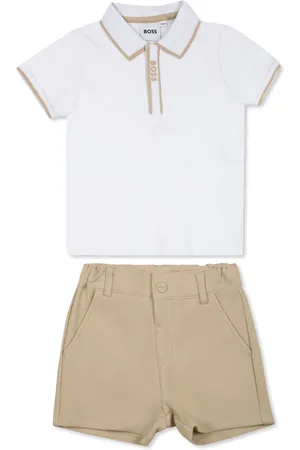 HUGO BOSS Conjunto de polo y pantalones cortos