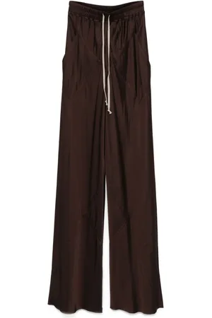Rick Owens Pantalones con corte al bies