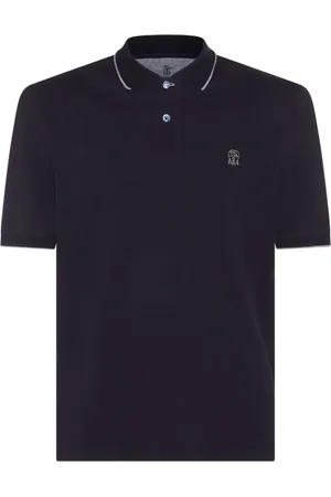 Brunello Cucinelli Polo bordado