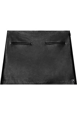 Courrèges Falda corta Heritage Leather