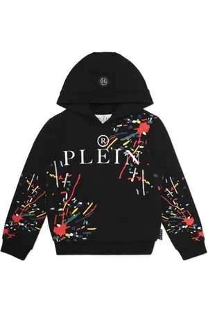 Philipp Plein Sudadera con capucha y logo