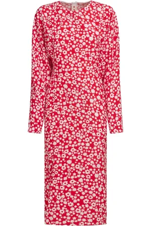 Marni Vestido midi con estampado floral