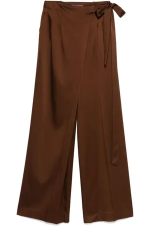 ERMANNO SCERVINO Pantalones con lazada en la cintura