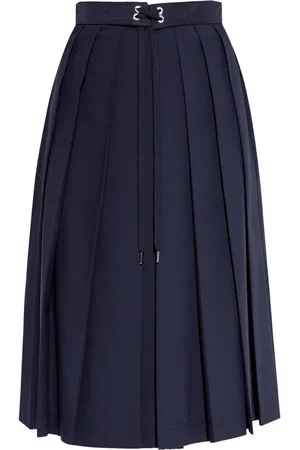 Moncler Falda midi plisada