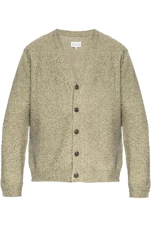 Maison Margiela Cárdigan con efecto de pelusas