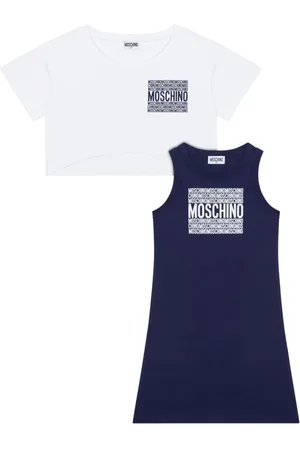 Moschino Conjunto de camiseta corta y top sin mangas