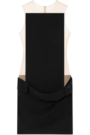 Courrèges Vestido corto Illusion