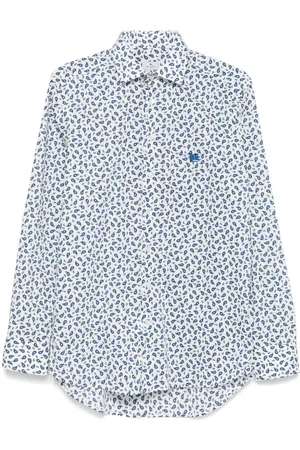Etro Camisa con motivo de cachemira