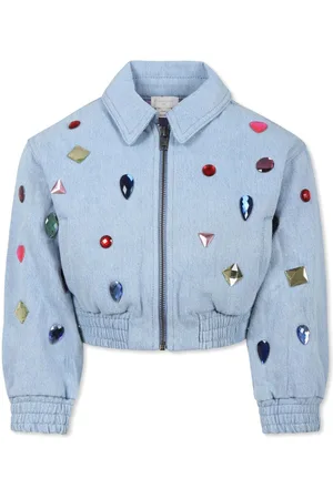 Stella McCartney Chaqueta con apliques de cristal