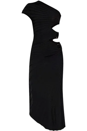 Cult Gaia Vestido asimétrico con aberturas