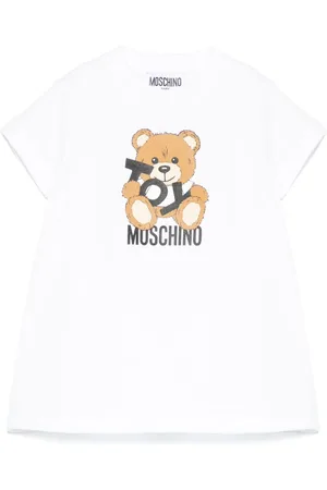 Moschino Vestido con estampado de oso