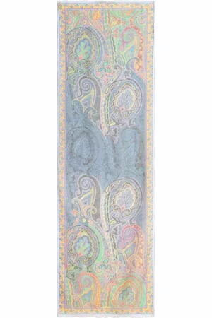 Etro Fular con estampado de follaje