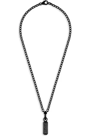 Philipp Plein Collar Gothic Tag Pendant