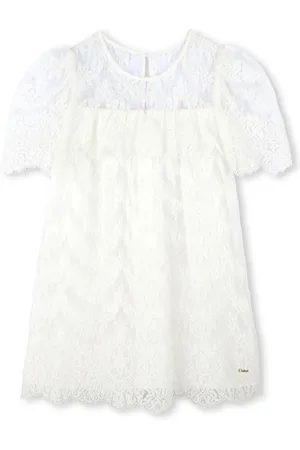 Chloé Vestido con encaje Calais