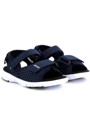 HUGO BOSS Sandalias con logo estampado