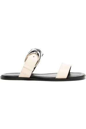 Staud Sandalias Harlow planas