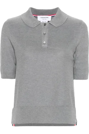 Thom Browne Polo con motivo 4-Bar