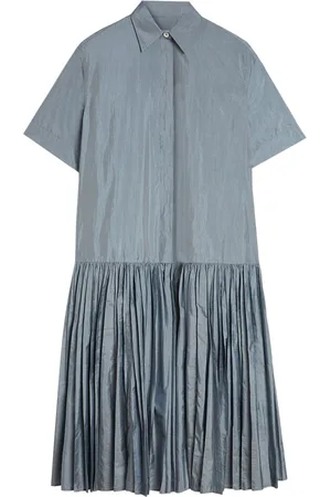 Jil Sander Vestido camisero a paneles