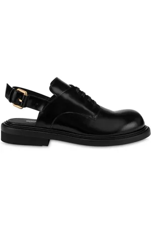 Moschino Zapatos oxford con cierre de hebilla