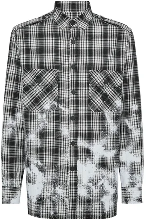 Philipp Plein Camisa a cuadros
