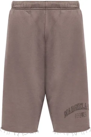 Maison Margiela Pantalones cortos con motivo de números
