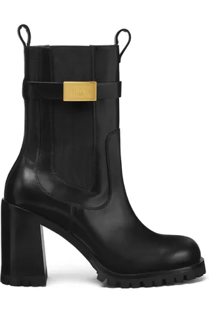 VERSACE Botines Leda con tacón de 85 mm