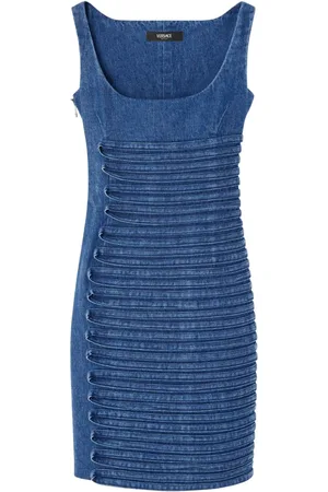 VERSACE Vestido corto vaquero