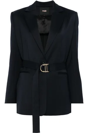 Maje Blazer con cinturón